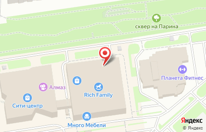 Компания Атлант-грузчики на улице Академика Парина на карте