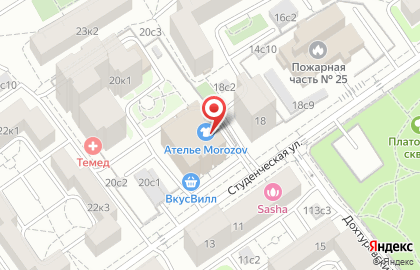 Ателье Atelier Morozov на карте