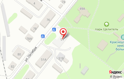 Детская поликлиника Красноуфимской районной больницы на карте