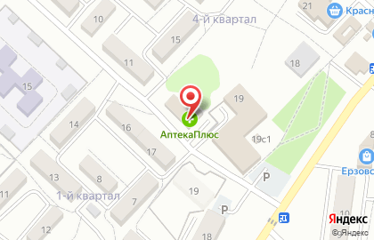 Супермаркет Магнит у дома в Волгограде на карте