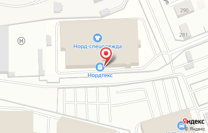 Производственно-торговая компания Нордтекс на шоссе Энтузиастов на карте