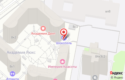 Отель Шокотель на улице Покрышкина на карте
