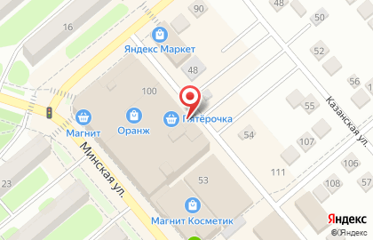 Магазин спортивных товаров Спортмастер на Волжской улице на карте
