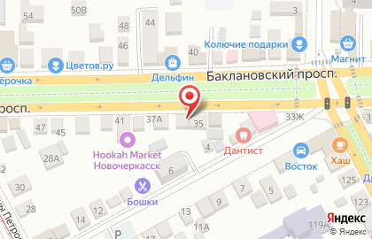 Магазин Шахтинская плитка в Ростове-на-Дону на карте