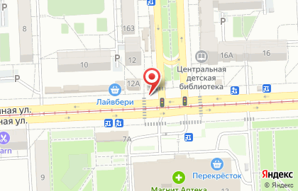 Салон штор Золотой ларец в Железнодорожном районе на карте