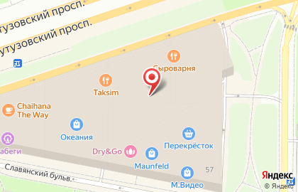 Кафе-мороженое Gvido Gelato на Кутузовском проспекте на карте