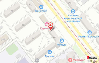 Салон-парикмахерская Глэдис на улице 22 Партсъезда на карте