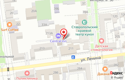 Фитнес-центр Позитив на улице Ленина на карте