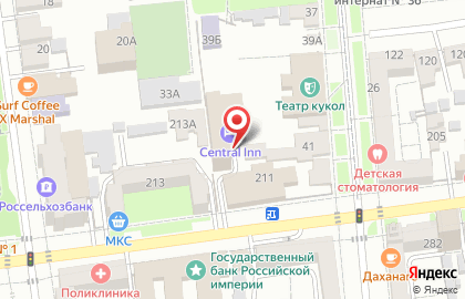 Конференц-отель Central inn на карте
