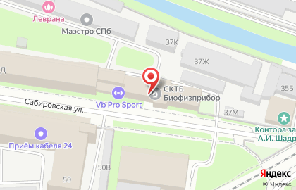 Школа бокса Романа Кармазина на Сабировской улице на карте