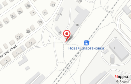 Продовольственный магазин в Тракторозаводском районе на карте