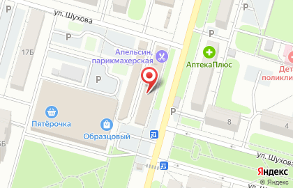 Магазин кондитерских изделий на улице Лазо на карте