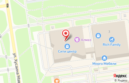 Туристическое агентство Туземец на улице Хусаина Мавлютова на карте