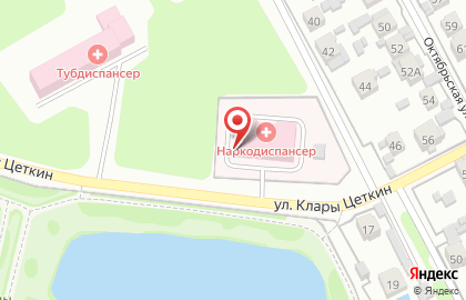 Новокуйбышевский наркологический диспансер на карте