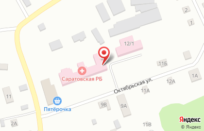 Врачебная амбулатория р.п. Красный Текстильщик в поселке Красный Текстильщик на карте
