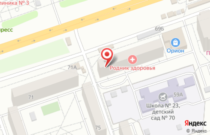 Салон-парикмахерская э.S.тель на карте