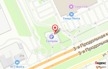 АЗС в Волгограде на карте