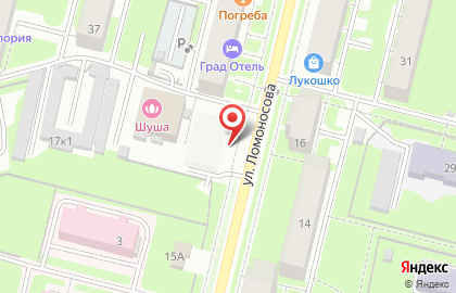 Продуктовый магазин в Вологде на карте