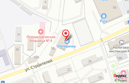 ИндюковЪ в 1-ом микрорайоне на карте
