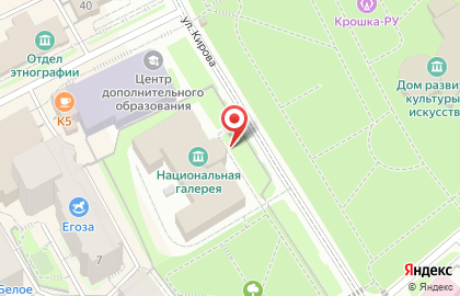 Национальная галерея Республики Коми на карте