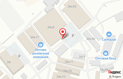 Компания по продаже упаковки Упаковка-Опт на карте