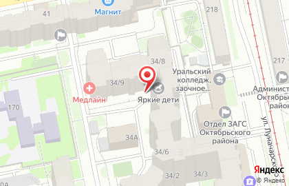 Компания по продаже профессионального крепежа Hardwex в Октябрьском районе на карте