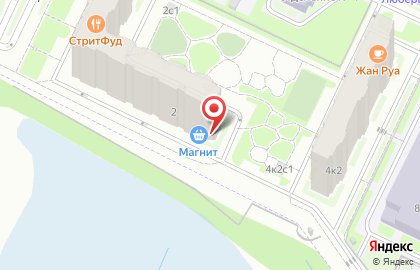 Гипермаркет Магнит в Москве на карте