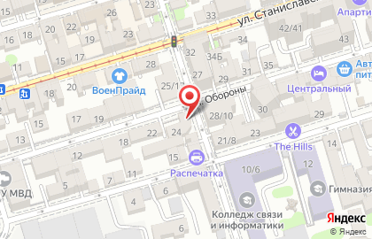 Компания Строитель в Ленинском районе на карте