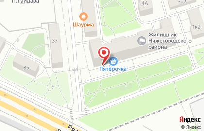 Магазин Мясной №1 во 2-м Карачаровском проезде на карте