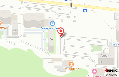 Автостоянка в Челябинске на карте