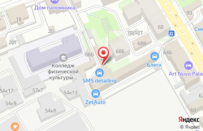 Автосервис в Санкт-Петербурге на карте