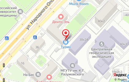 Торгово-производственная компания Теплолюкс на улице Народного Ополчения на карте