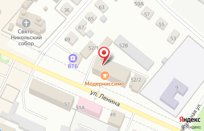 Оптово-розничная фирма Амбо на улице Ленина на карте