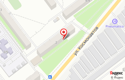 Магазин Vianor на улице Космонавтов на карте