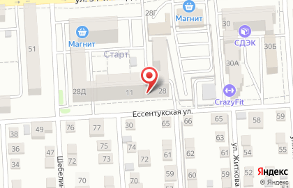 Студия красоты Fresh style в Дзержинском районе на карте