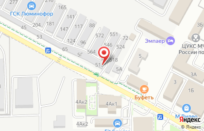Салон-магазин Мотогараж в Ставрополе на карте