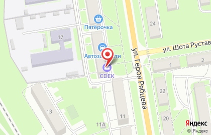 Страховая компания СберСтрахование на улице Героя Рябцева на карте