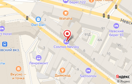 Park Inn by Radisson Nevsky St.Petersburg на карте