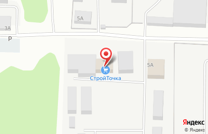 Магазин строительных материалов Стройточка на Зелёной улице на карте