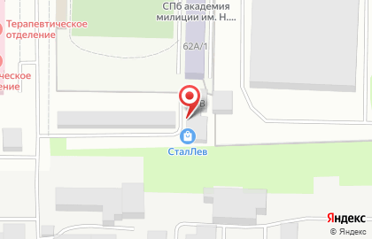 Автомастерская на улице Щорса на карте