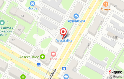 Обувной магазин Westfalika в Нижнем Новгороде на карте