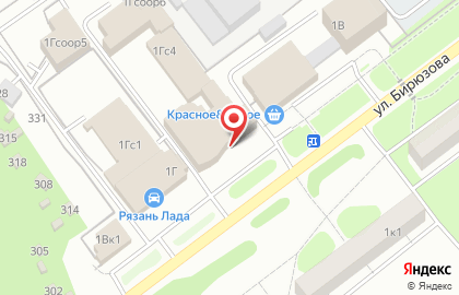 Фирменный центр СтарЛайн на улице Бирюзова на карте