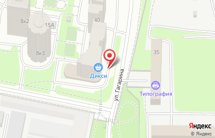 Супермаркет Дикси в Москве на карте