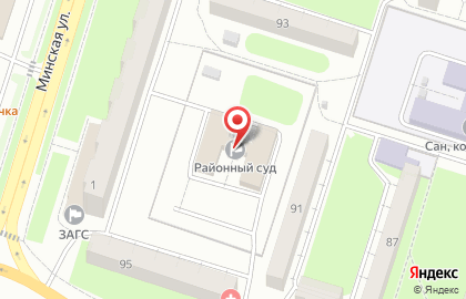Октябрьский районный суд в Октябрьском районе на карте