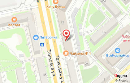 Частное охранное предприятие Заслон в Калининском районе на карте