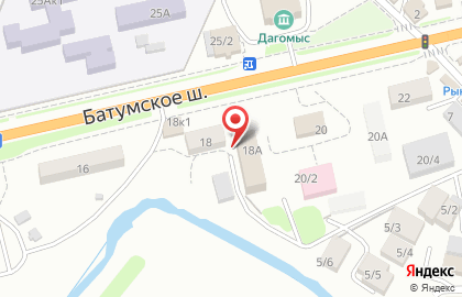 Юридическая компания Статус в Лазаревском районе на карте
