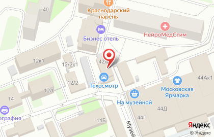 Продуктовый магазин в Сургуте на карте