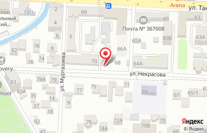 Бильярдный клуб Карамболь на улице Некрасова на карте