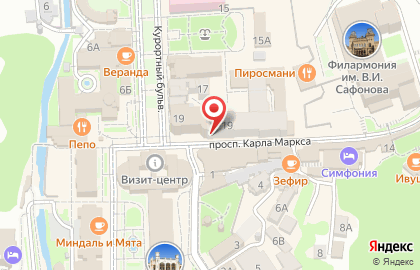 Салон оптики Стиль на улице Карла Маркса на карте