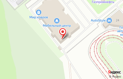 Мебельный салон Столплит в Курчатовском районе на карте